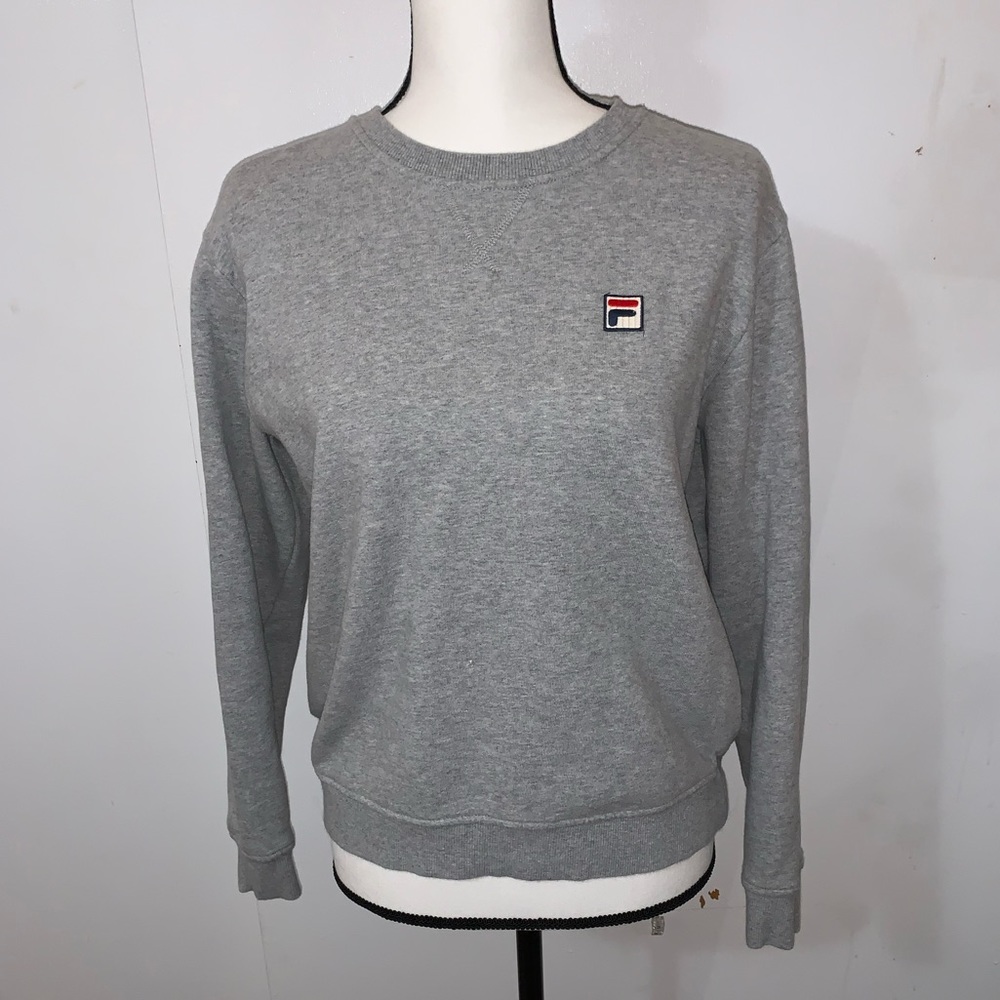Light Grey Crewneck (Fila)